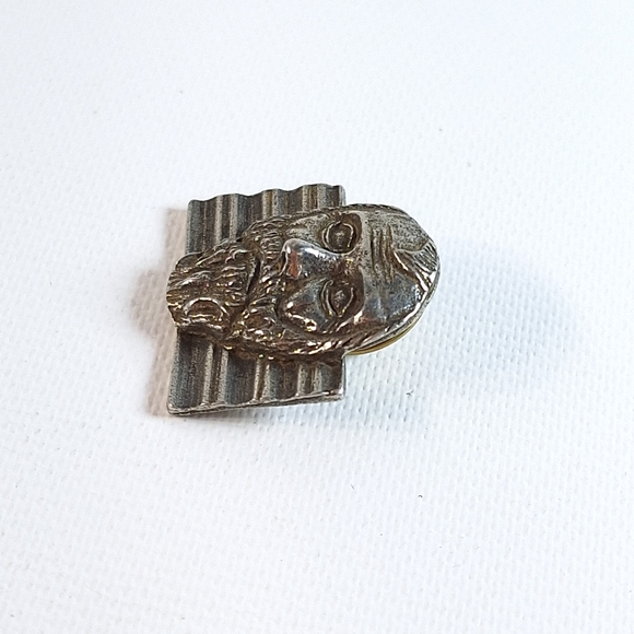 Socrates Sculpted Pewter Unisex Pin - Picture 2 of 6